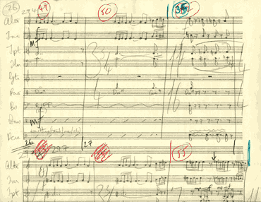 snapshot of score of Life & Times