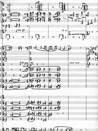 snapshot of score of Sleep